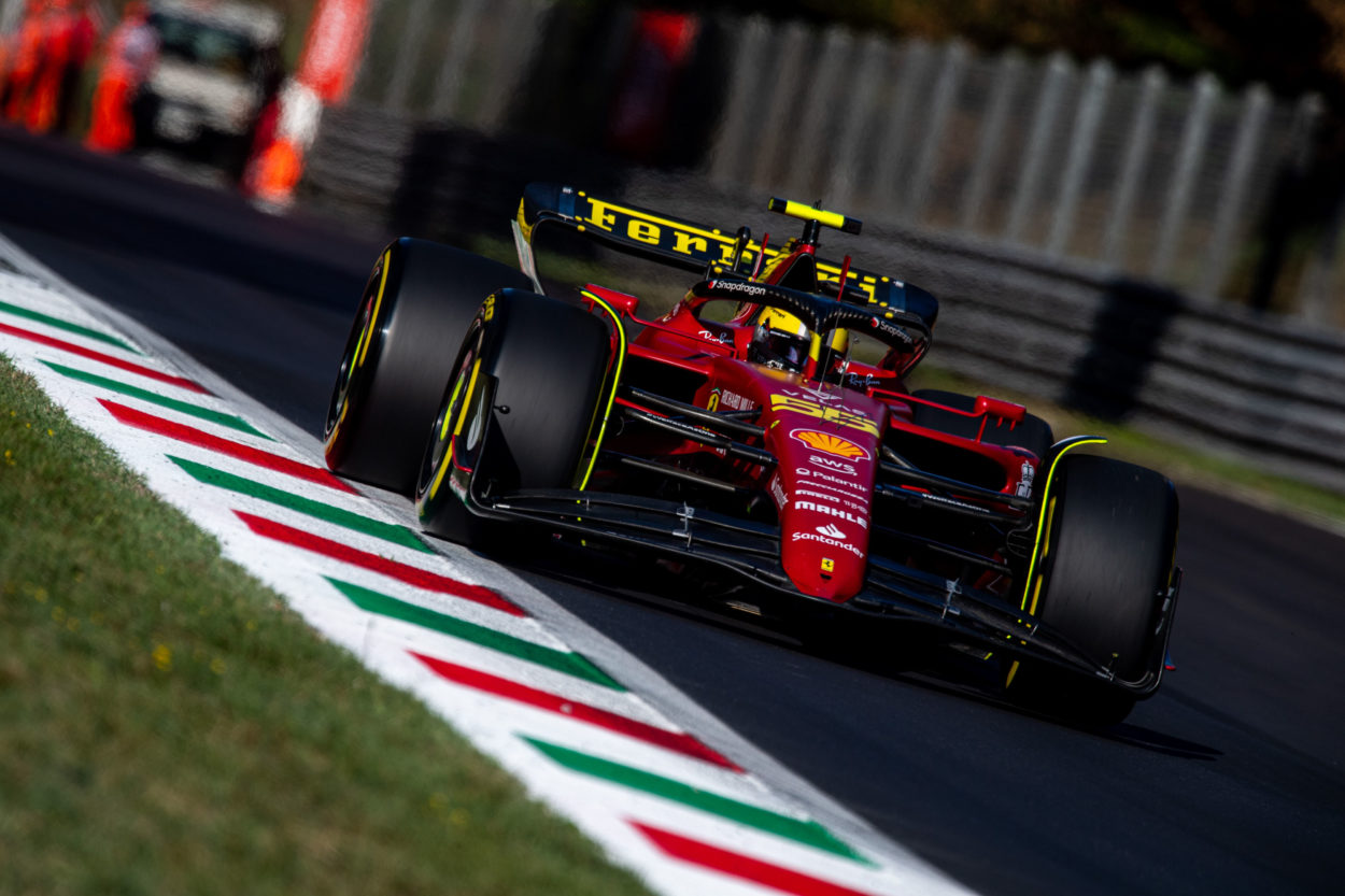 F1 | GP Italia 2022, Libere, Sainz: "Giornata positiva, c'è ancora del margine per migliorare"